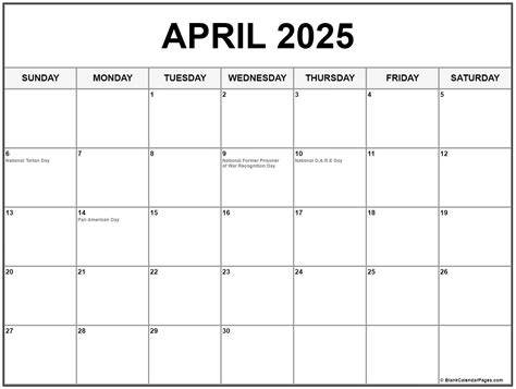 April 2025