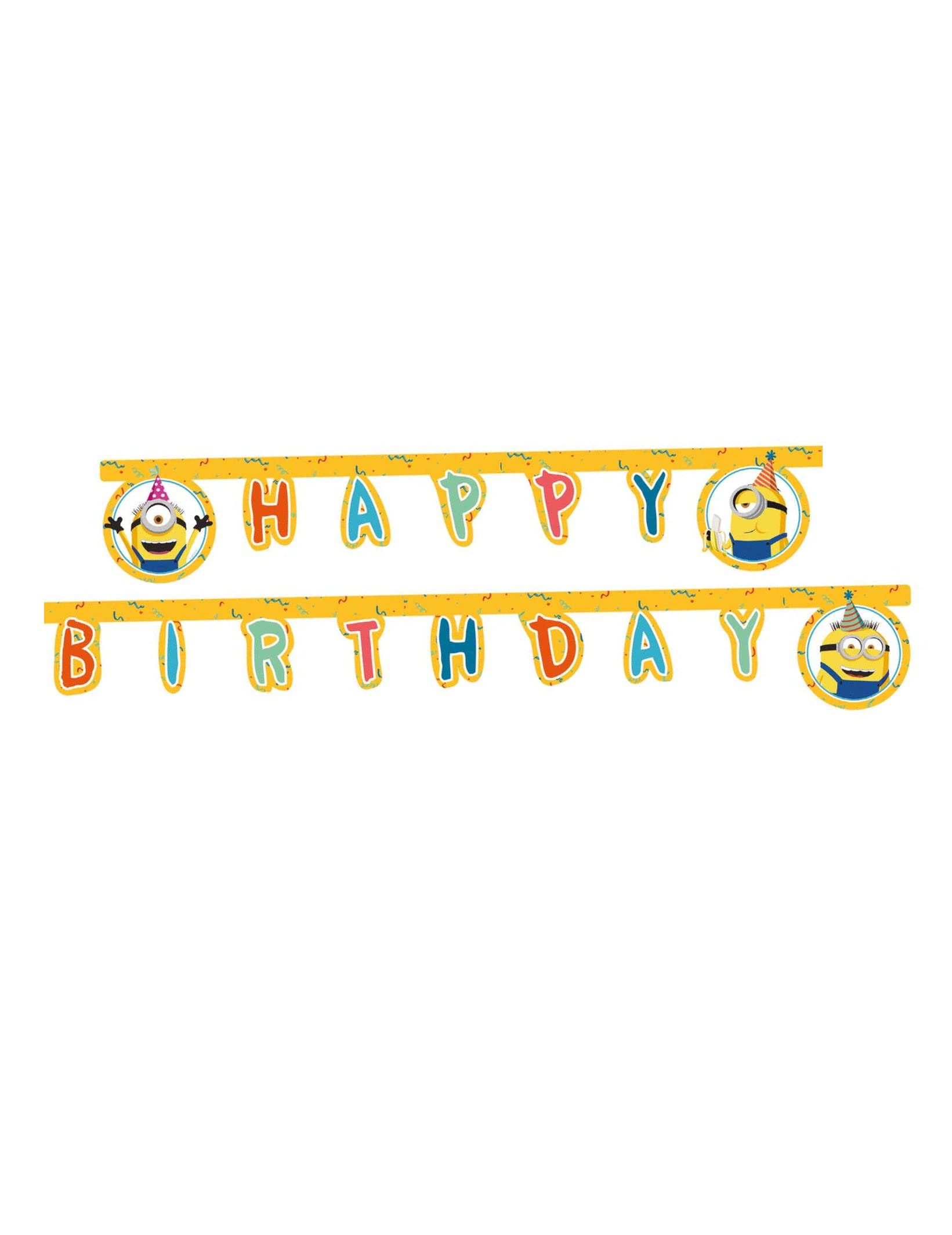 Procos - Minions Garland FSC-2.3 m, Yellow